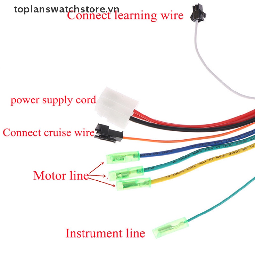 Bộ Điều Khiển Tốc Độ Động Cơ Không Chổi Than 36V / 48V 350W