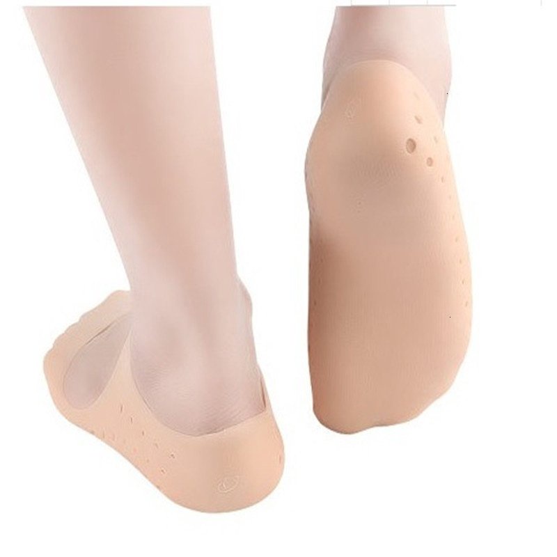 Đôi vớ silicone bảo vệ gót chân chống nứt nẻ ngăn ngừa bong tróc