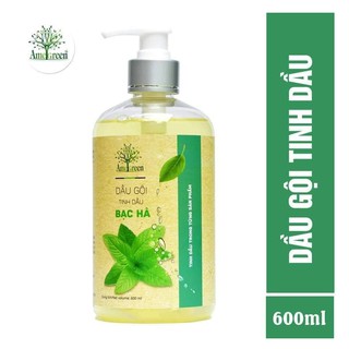 Dầu gội bạc hà  AMEGREEN trị gàu, nấm, ngứa da đầu (600 ml)