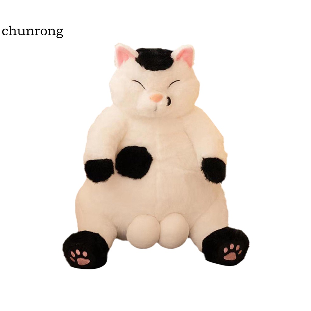 Đồ chơi chú mèo nhồi bông hoạt hình dễ thương chân thực sử dụng hàng ngày tiện lợi