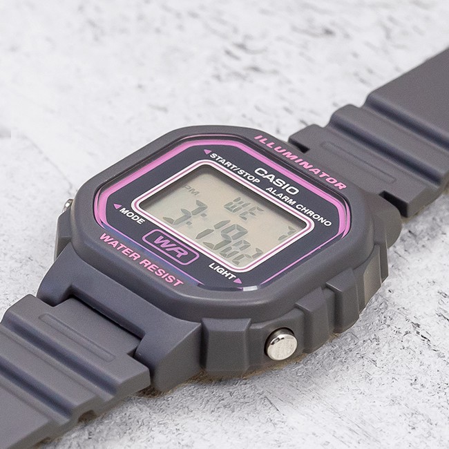 Đồng hồ nữ dây nhựa Casio chính hãng Anh Khuê LA-20WH-8ADF (30mm)
