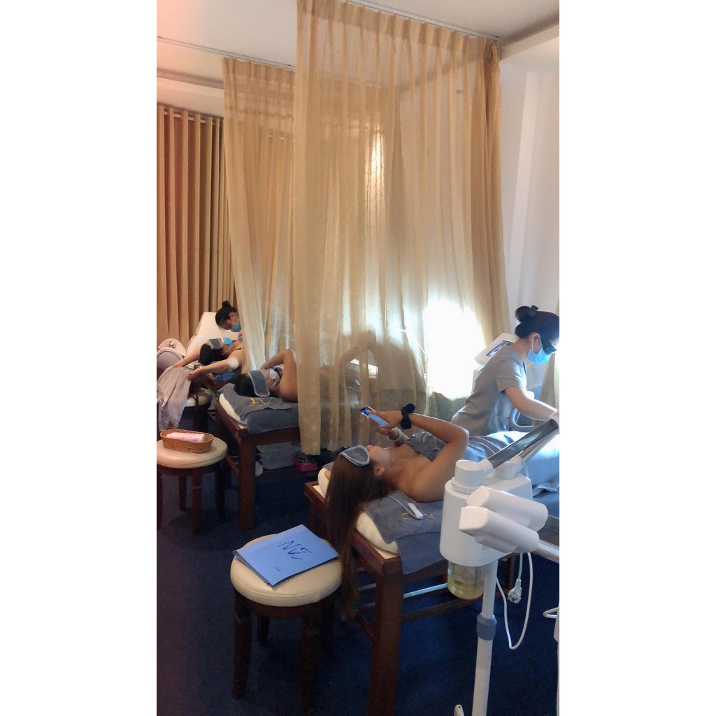 HCM  - Tắm Trắng Sữa non kết hợp máy phi thuyền