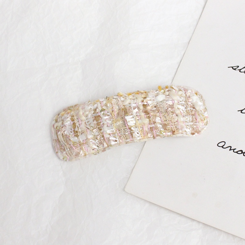 (0483) Cặp Tóc Dạ Tweed Tiểu Thư Thanh Lịch Hàn Quốc