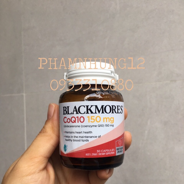 Viên uống Coq10 Blackmores(30 viên)