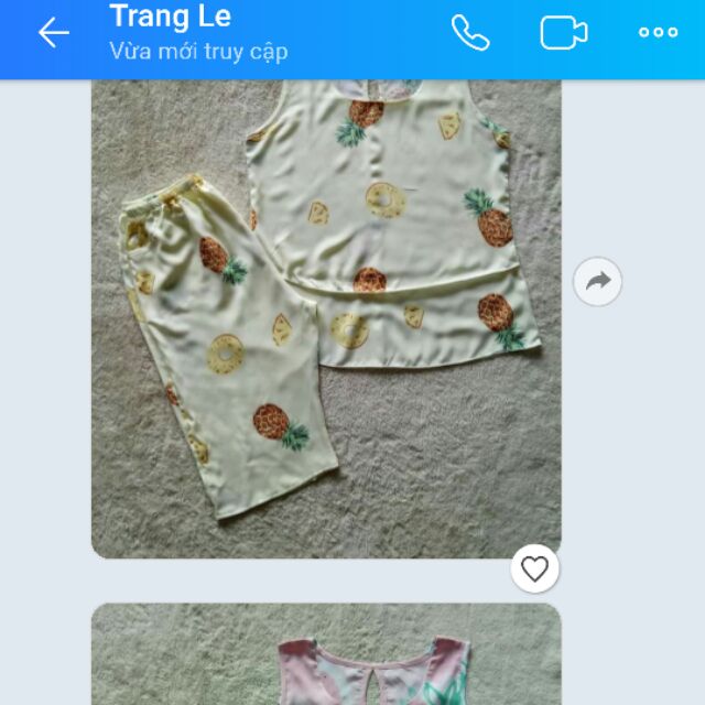 Combo 5 bộ bé gái
