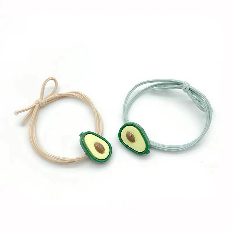 Dây buộc tóc hình quả bơ dễ thương