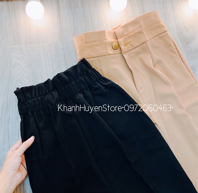 Quần Baggy Cạp Bèo KH150 – Quần Tây Nữ Công Sở Cạp Cao Xếp Ly Tôn Dáng | BigBuy360 - bigbuy360.vn