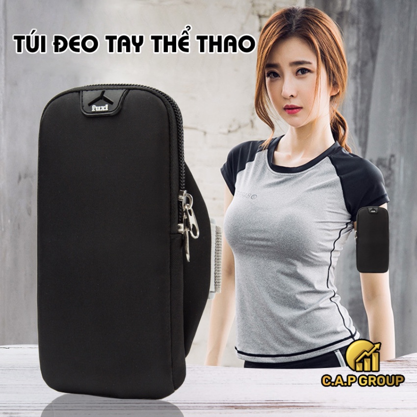 Túi đeo tay thể thao đựng điện thoại khi chạy bộ - 0III9