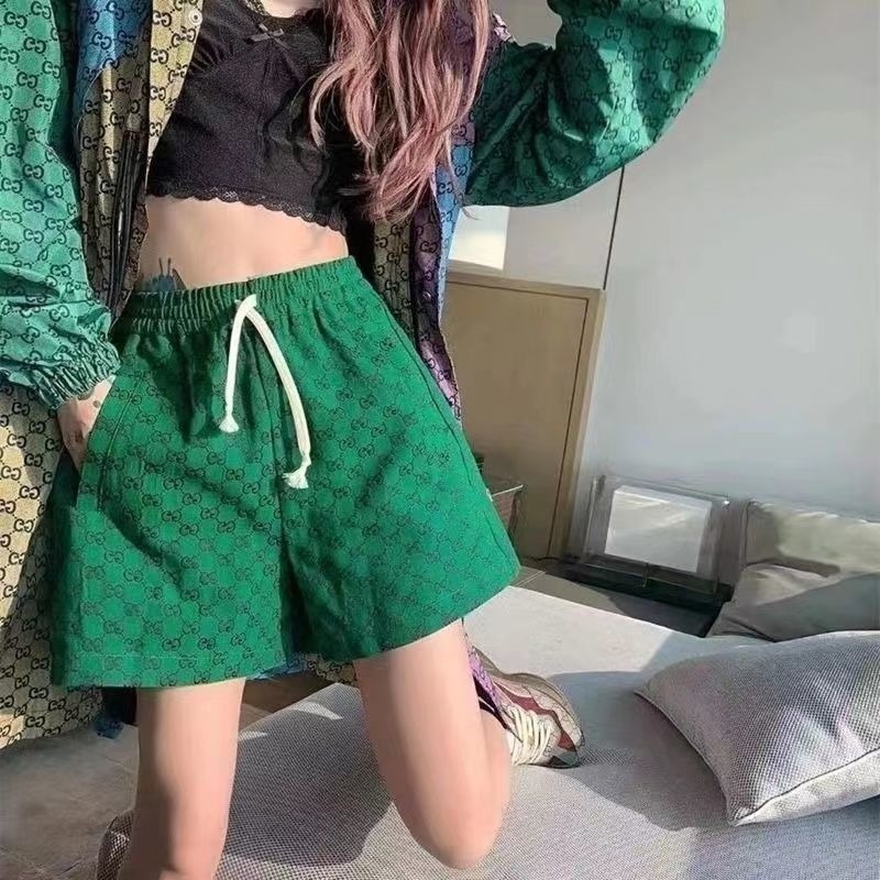 Quần short lưng cao ống rộng thời trang cho nữ