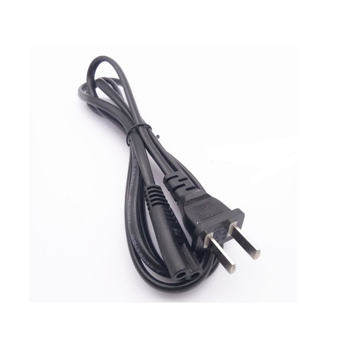 Dây nguồn 220V AC liền giắc cắm 2 chân số 8 dài 1.5m
