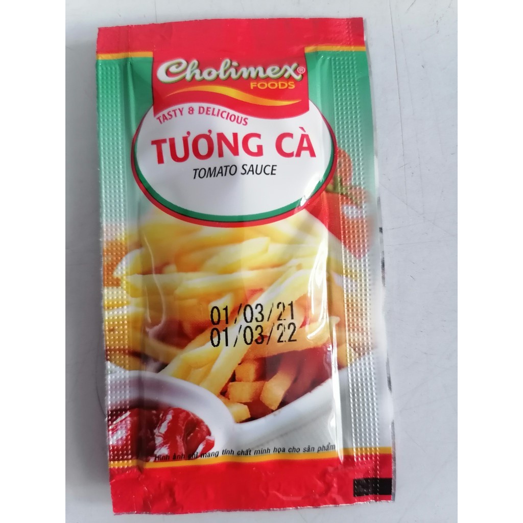 TƯƠNG CÀ/ TƯƠNG ỚT GÓI NHỎ 10G