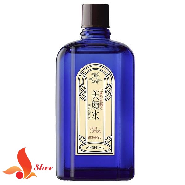 ( mẫu mới 90ml) Lotion mụn Meishoku Bigansui Medicated Nhật Bản