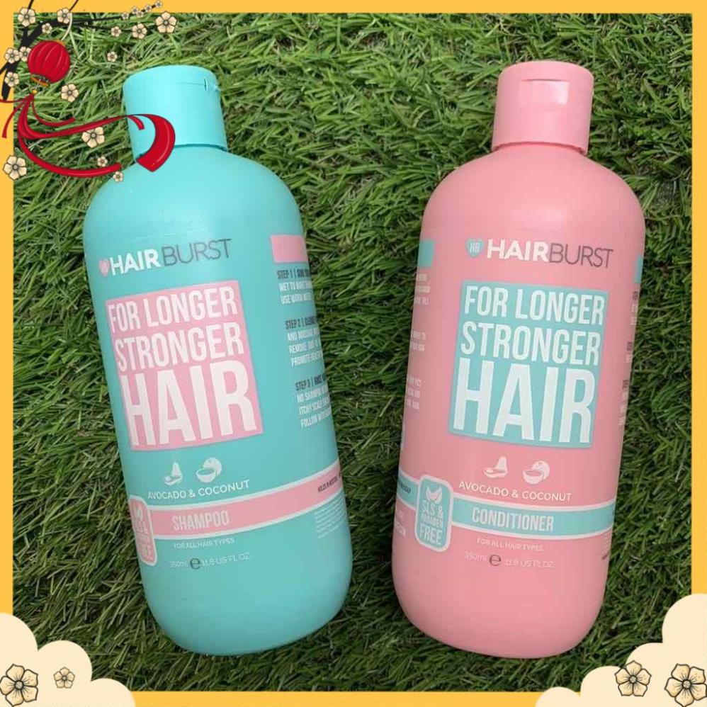 CẶP DẦU GỘI XẢ HAIRBURST Chăm Sóc, Kích Thích Mọc Tóc, Ngăn Ngừa Rụng | Chính Hãng | 350*2