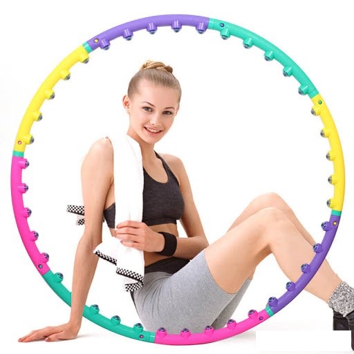 Vòng lắc eo lắc bụng giảm eo giảm mỡ bụng thông minh hula hoop đa năng - T2K Shop