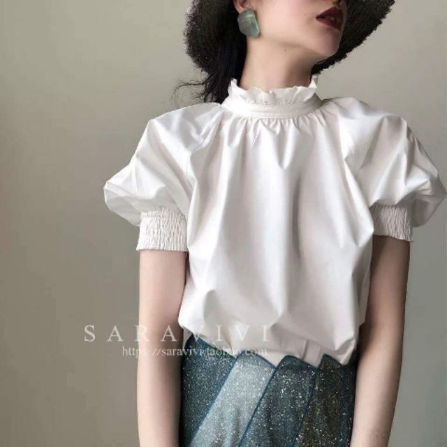 Áo cổ 3p saravivi