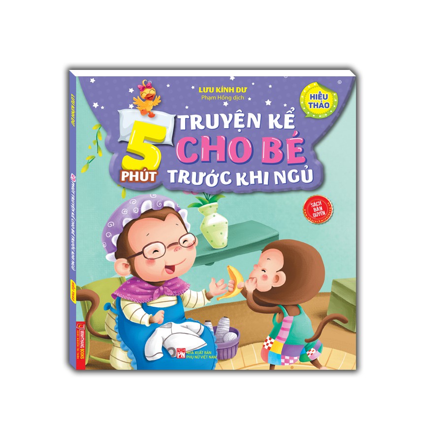 Sách - 5 Phút Truyện Kể Cho Bé Trước Khi Ngủ- Hiếu Thảo