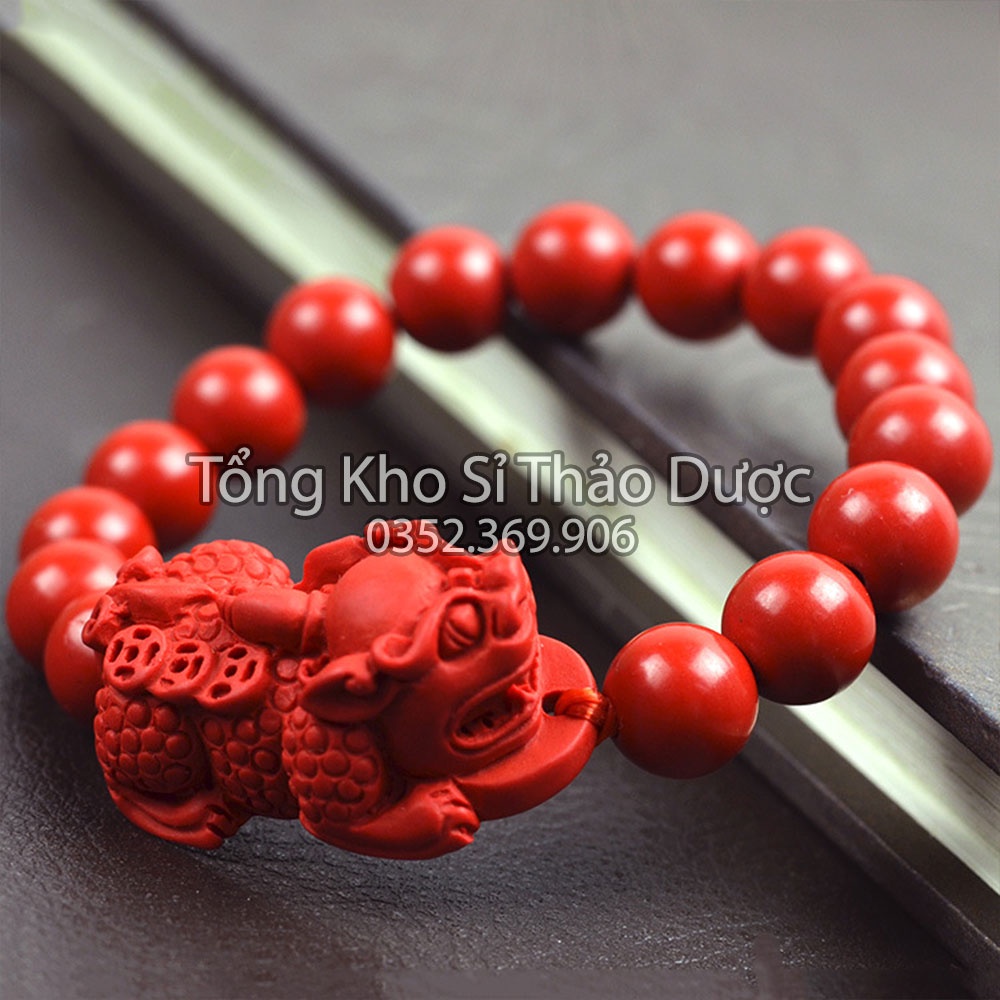 Đá chu sa 100g (Đan sa, xích đan)