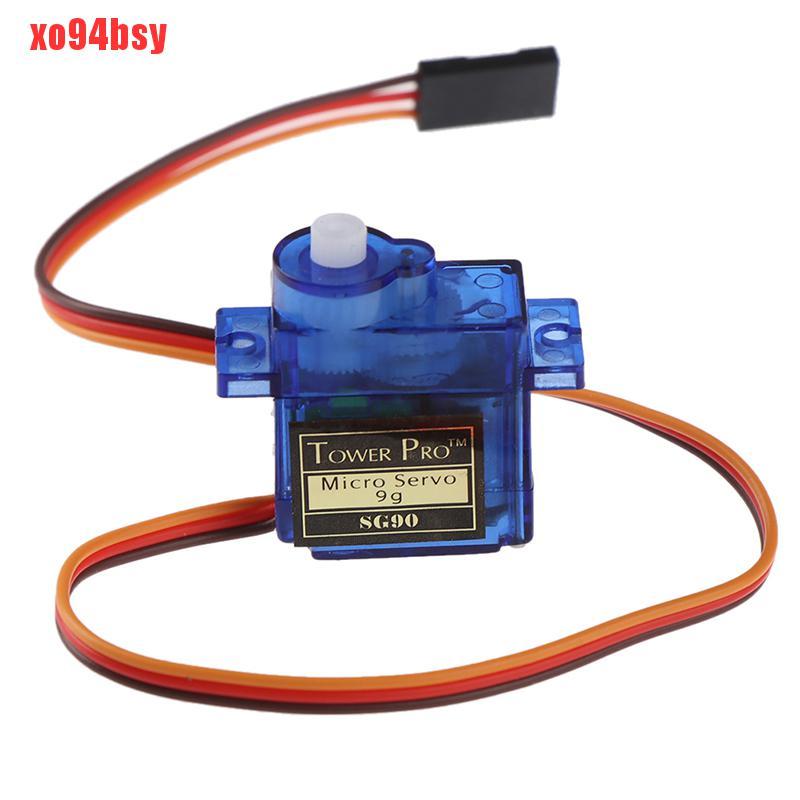 [xo94bsy]1Set SG90 Micro Metal Gear 9g Servo For RC Plane Helicopter Boat Car Parts