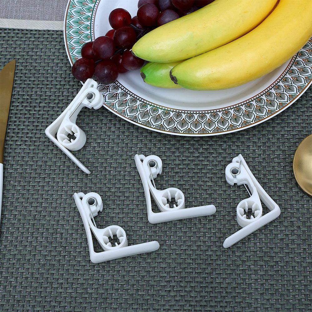 Set 4 Kẹp Giữ Khăn Trải Bàn Trong Suốt Tiện Dụng