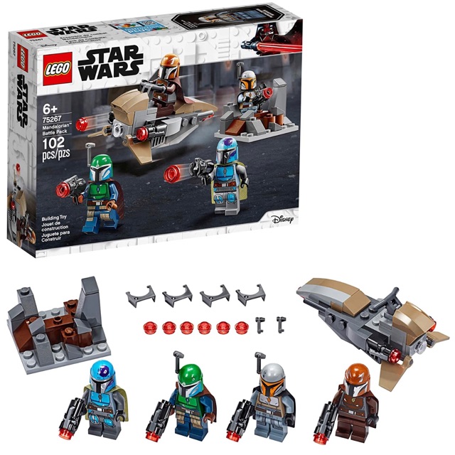 Lego chính hãng - Set 75267 - Mandalorian batte pack