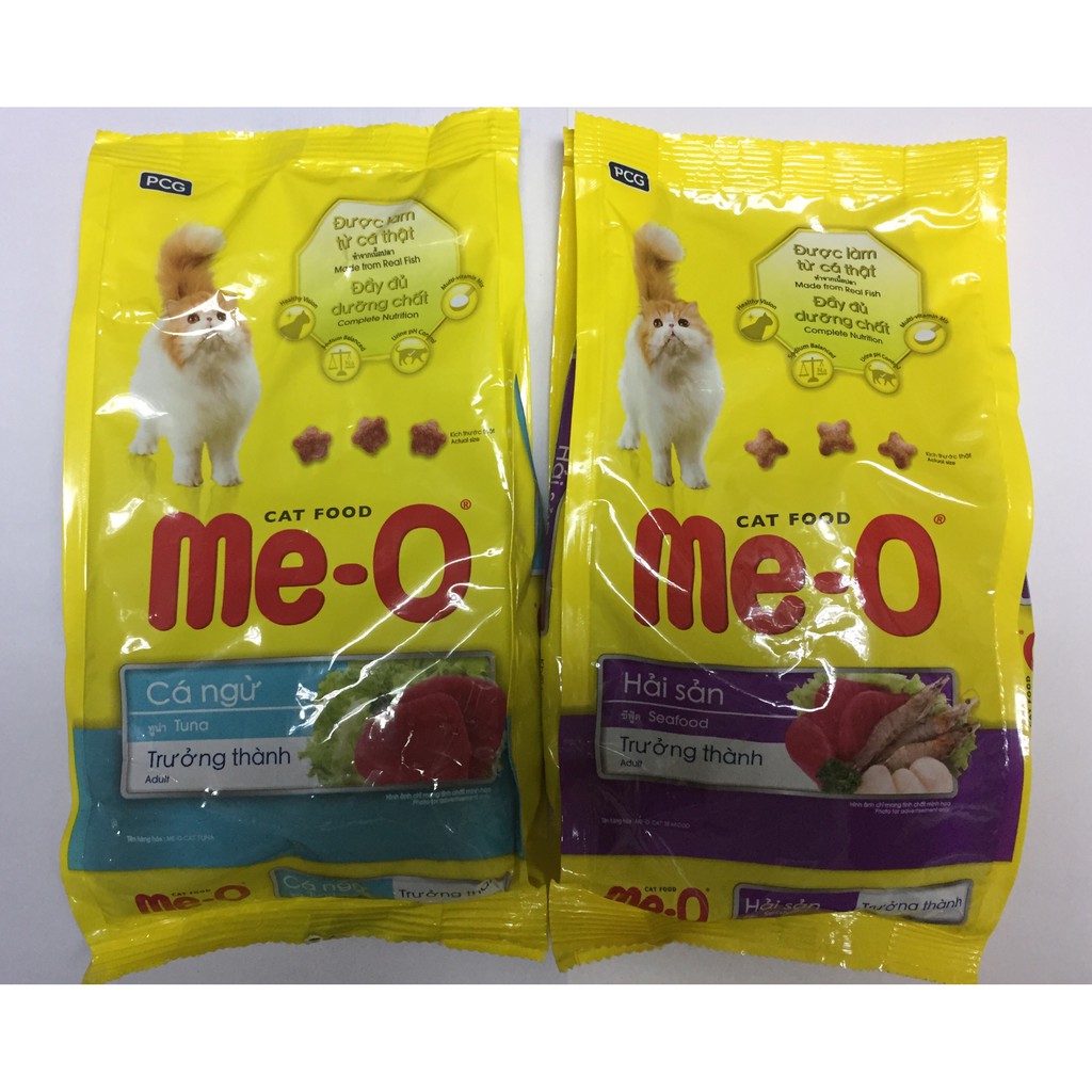 Thức ăn cho mèo lớn Me-O Adult (3 vị) 350gr
