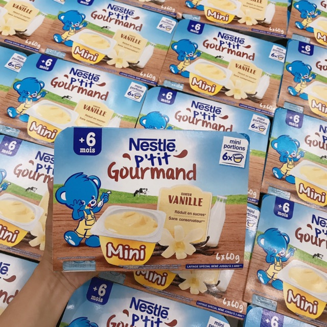 Hộp đựng váng sữa nestle