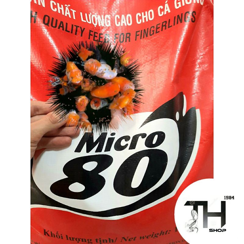 [Giá Sỉ] Combo 2kg cám Micro 80 dành Goldfish, Betta, Ranchu