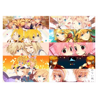 Combo Kẹp sách anime Vocaloid - Rinlen