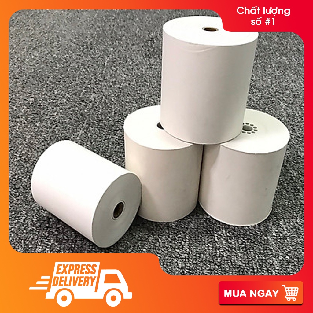 1 thùng giấy in bill, giấy in nhiệt, in hóa đơn K80 và k57 - K80  - K57