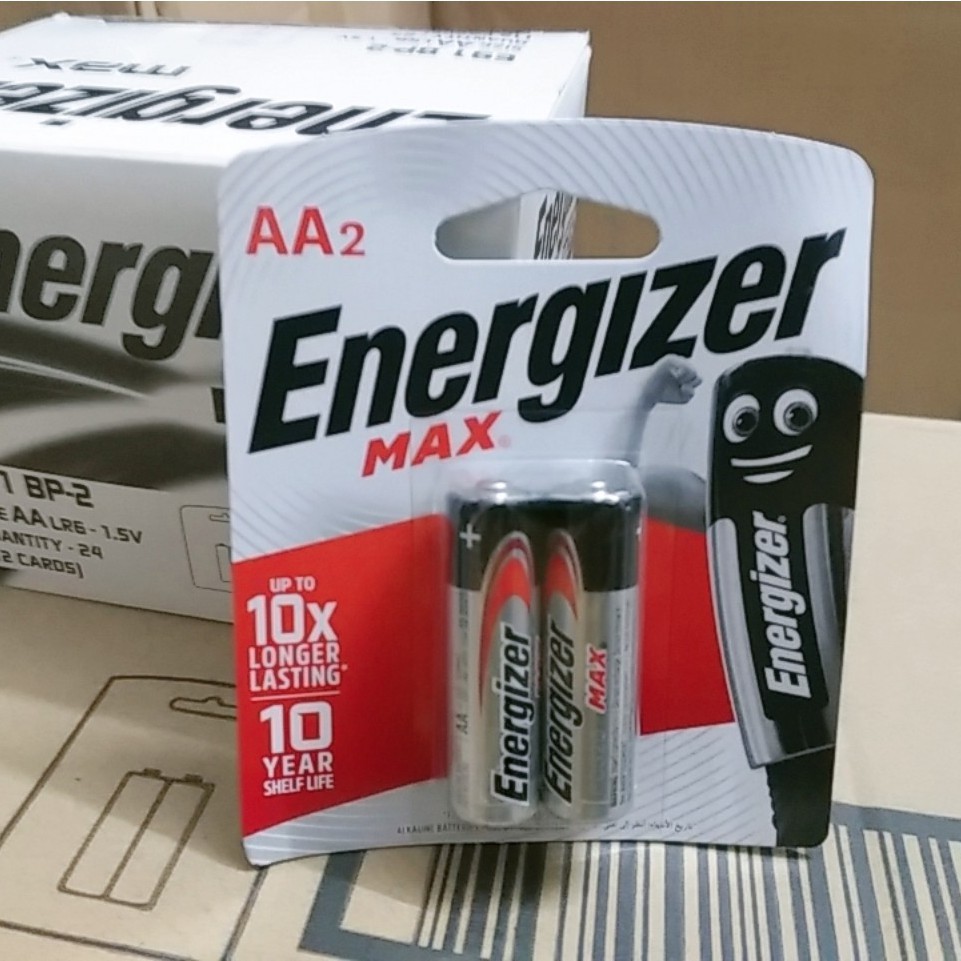 [CHÍNH HÃNG] Pin AA , AAA Energizer Max Power Seal E91 E92(1 Vỉ 2 Viên)