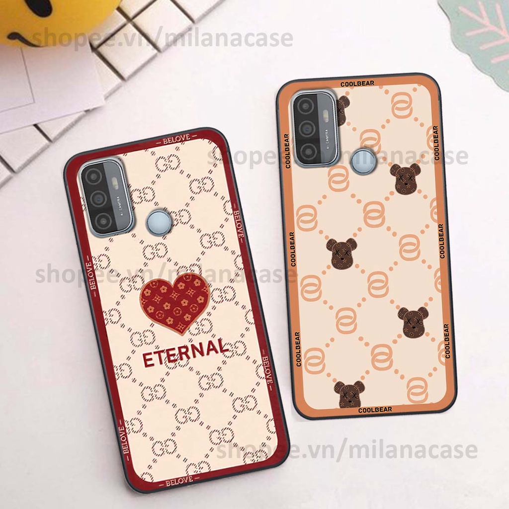 Ốp Oppo A53 hình trái tim be love tình yêu siêu đẹp, cá tính, thời trang