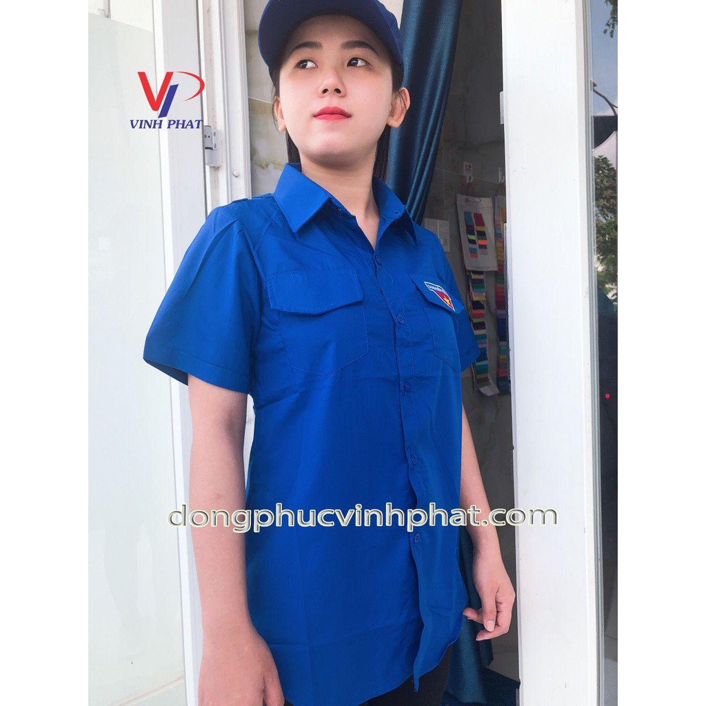 ÁO SƠ MI ĐOÀN THANH NIÊN TAY NGẮN | BigBuy360 - bigbuy360.vn
