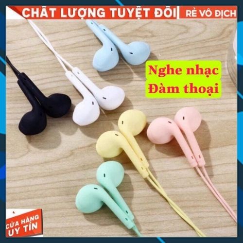 Tai nghe có dây U19 giắc cắm 3.5mm có míc dành cho mọi điện thoại 6s 6plus/Samsung. v.v