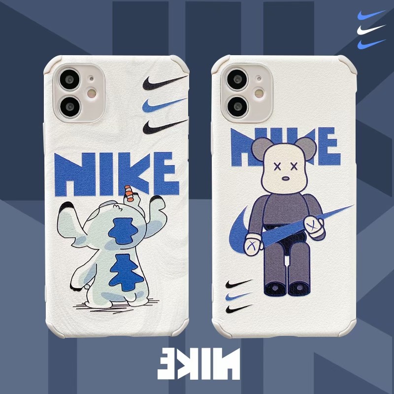 Luxury Stitch Bearbrick Nike Pattern Silk Case HUAWEI Y9S Y9 Prime 2019 P40 P30 Pro Mate 20 30 Pro NOVA 7SE 7i 5T 4e HONOR 8X Silicone Cover