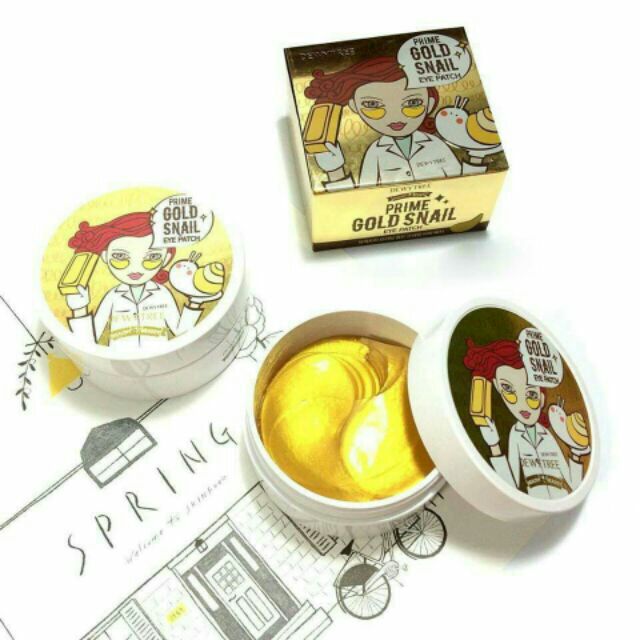 Mặt nạ mắt DewyTree Prime Gold Snail Eye Patch