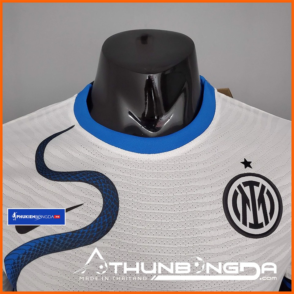 Áo Inter Milan trắng sân khách 2021-2022 bản PLAYER Body Fit cao cấp