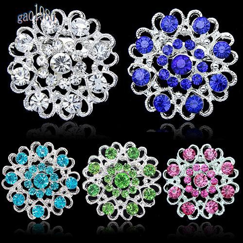 Ghim CàI ÁO HìNh Hoa ĐíNh Kim Cương Giả LấP LáNh ThờI Trang Cho Nữ