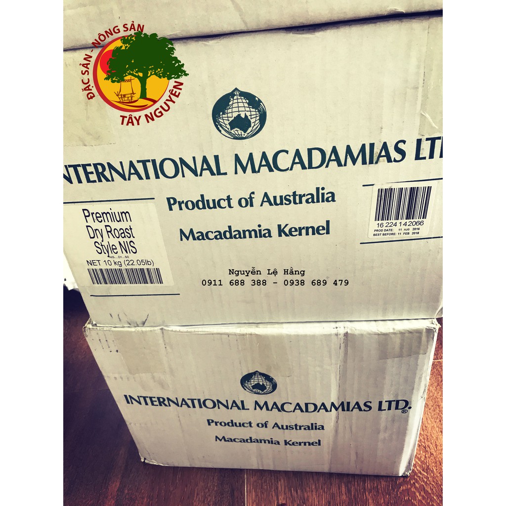 Macca Maccadamia Kernel (nguyên vỏ)