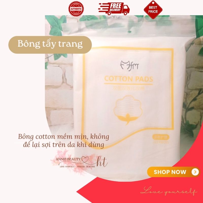 Set 3 túi Bông tẩy trang Cotton Pads 222 miếng