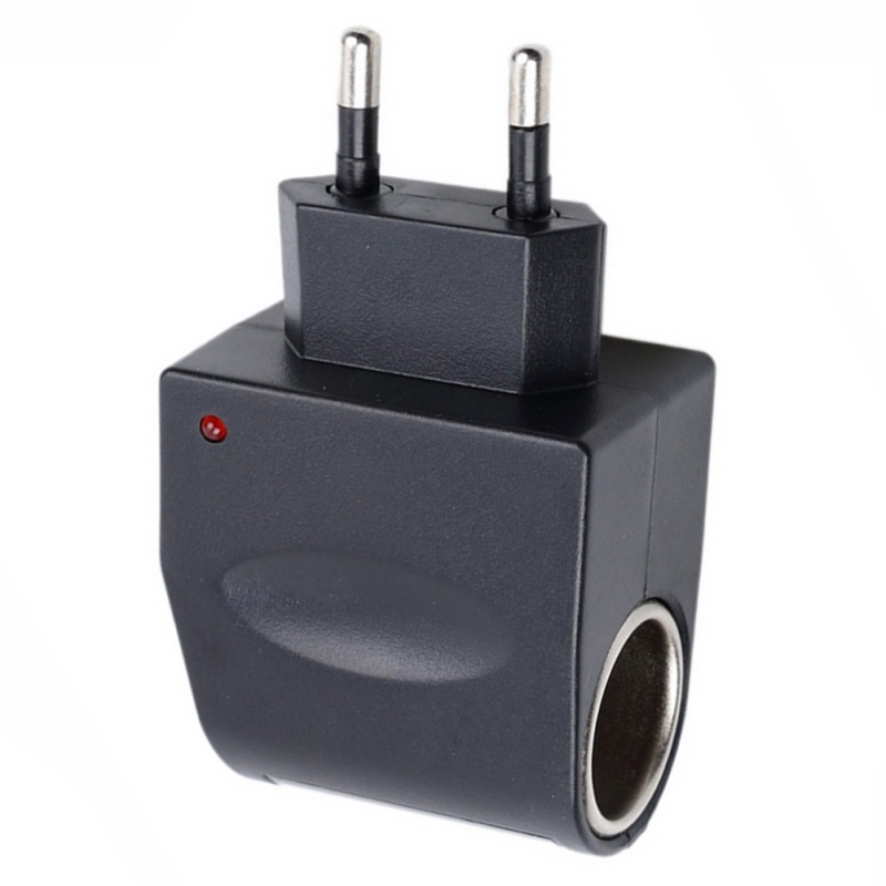 Đầu chuyển ổ cắm 220V sáng đầu bật lửa điện 12V cho xe tô ô T0U6 | BigBuy360 - bigbuy360.vn