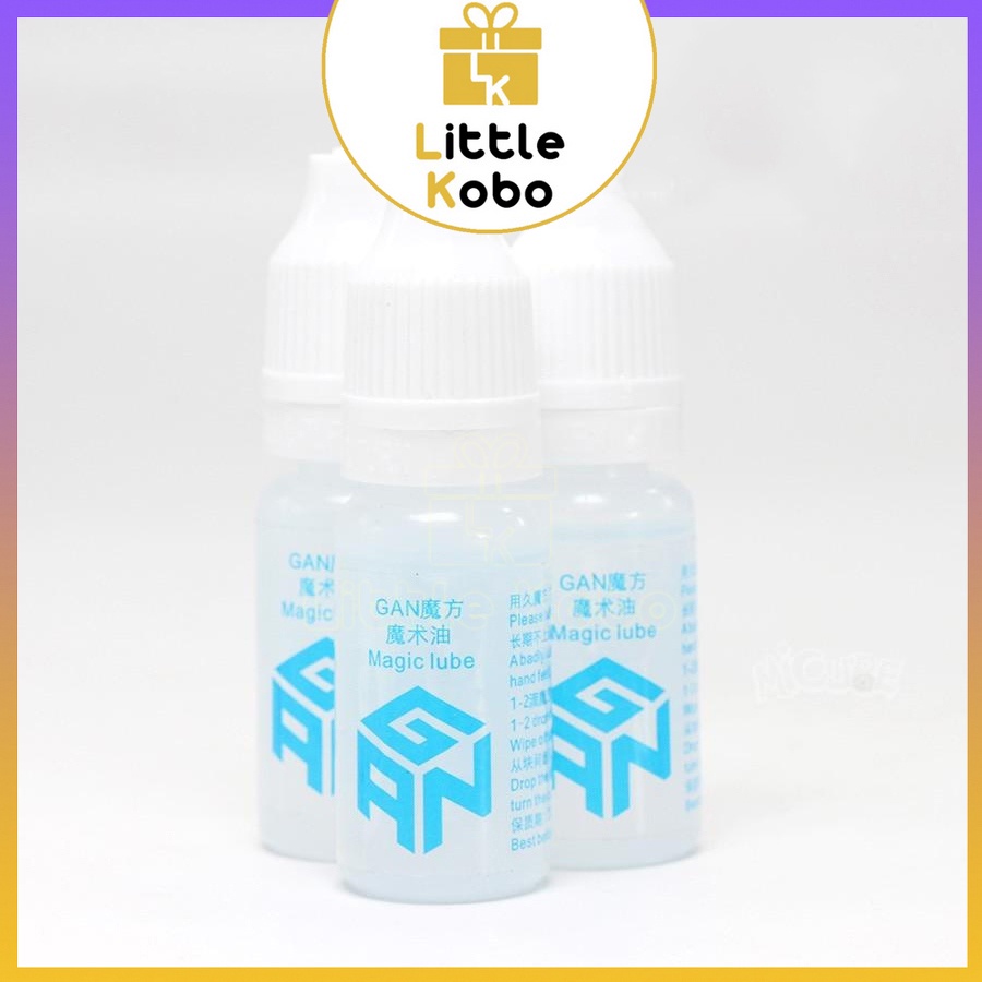 Silicon Dầu Bôi Trơn Rubik Gan Lube 10ml V1 V2 V3