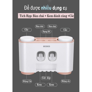 BỘ NHẢ KEM ĐÁNH RĂNG ECOCO CAO CẤP (HÀNG LOẠI 1)