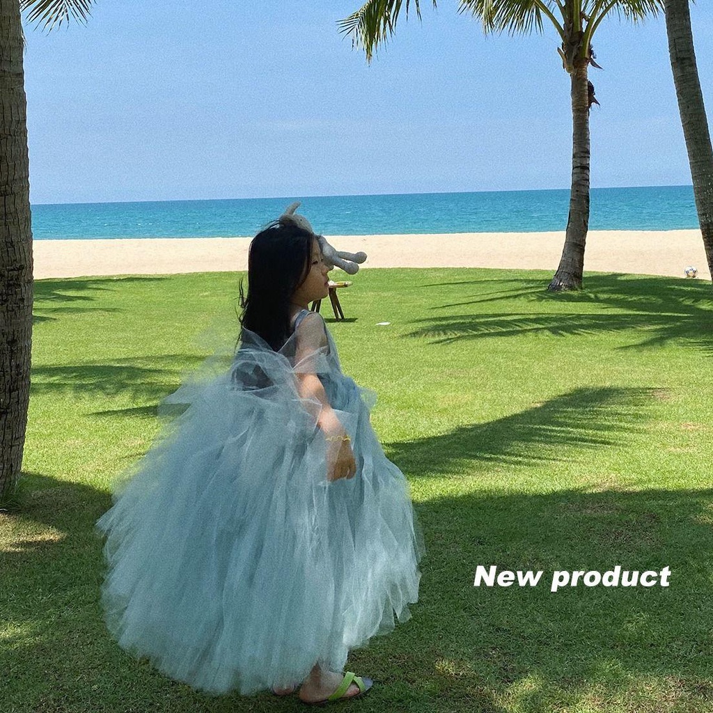 Disney Đầm Công Chúa Lolita Phong Cách Phương Tây Thời Trang Mùa Hè Cho Bé Gái