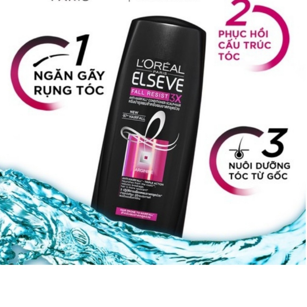 Dầu Xả Ngăn Gãy Rụng Tóc L'Oreal Paris Elseve Fall Resist 3X Conditioner