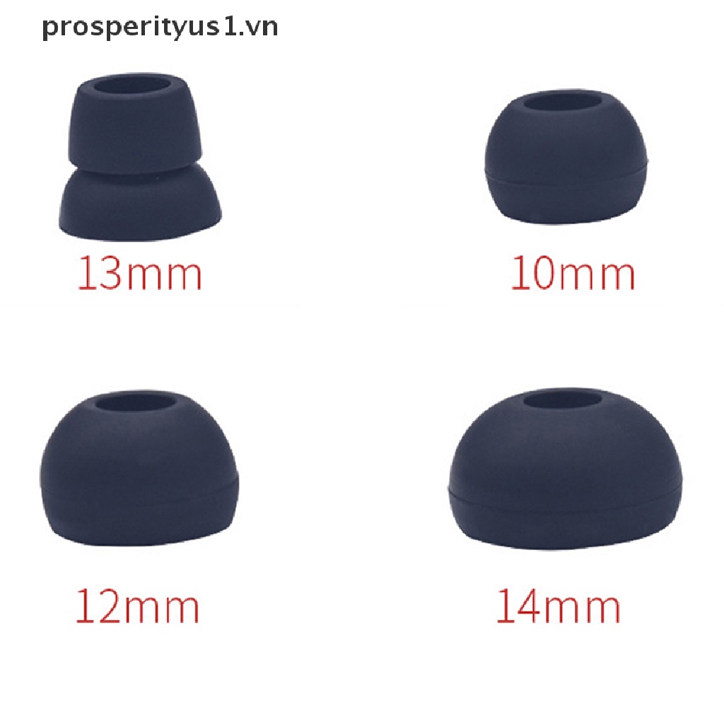 Set 1 Tai Nghe Nhét Tai Prosperityus 8 Nút Mềm Cách Âm Chống Trượt Có Thể Tháo Rời Cho Beats Power3