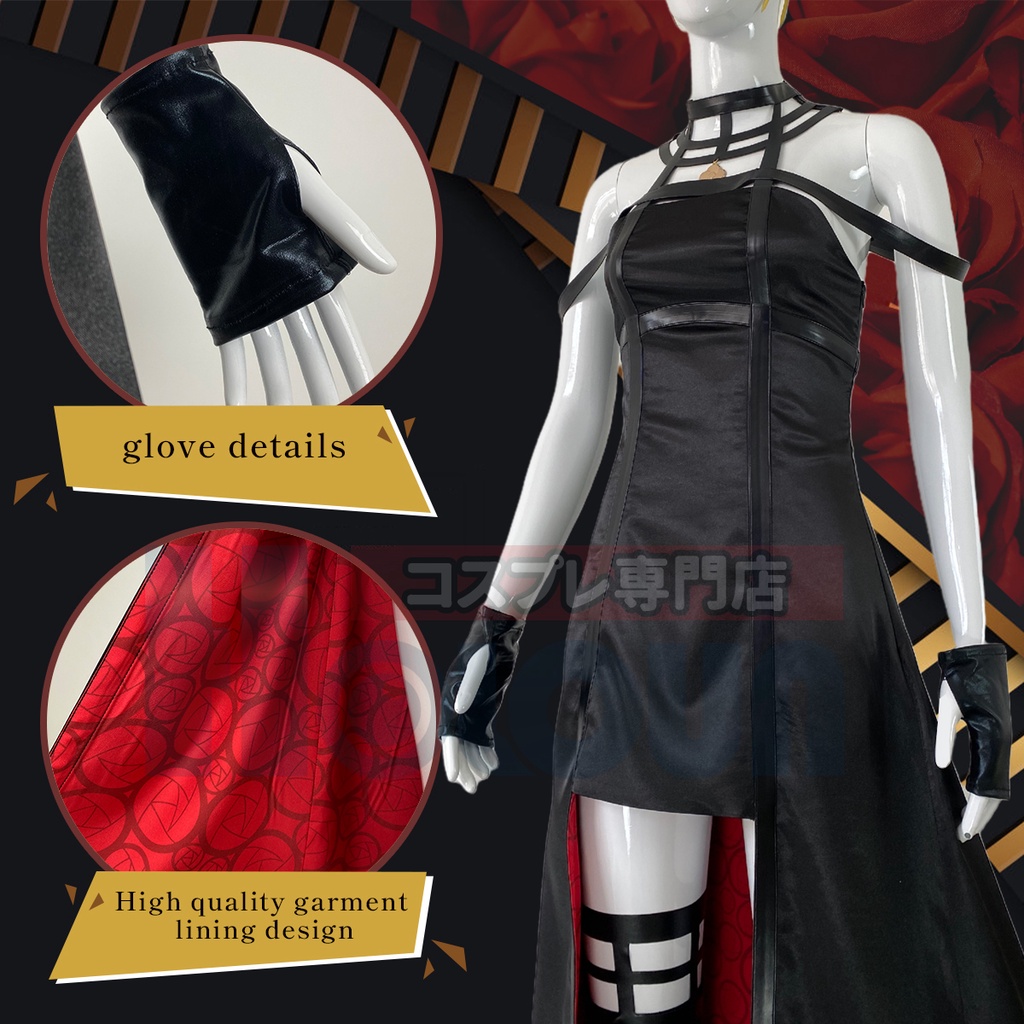 HOLOUN Spy Yor Forger Cosplay Bộ Trang Phục 5 Món Hóa Trang Nhân Vật Anime Cho Mẹ