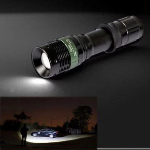 Ultrafire CREE XM-L T6 Zoomable 5000 Lumen Tactical LED Flashlight Torch Lamp