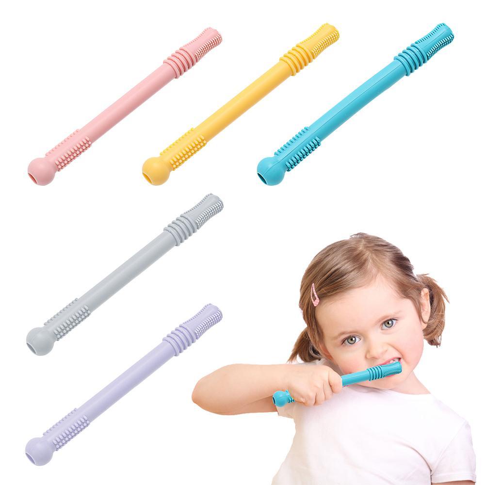 NIUYOU Đồ Chơi Ngậm Mọc Răng Bằng Silica Gel Mềm Chịu Nhiệt Độ Cao