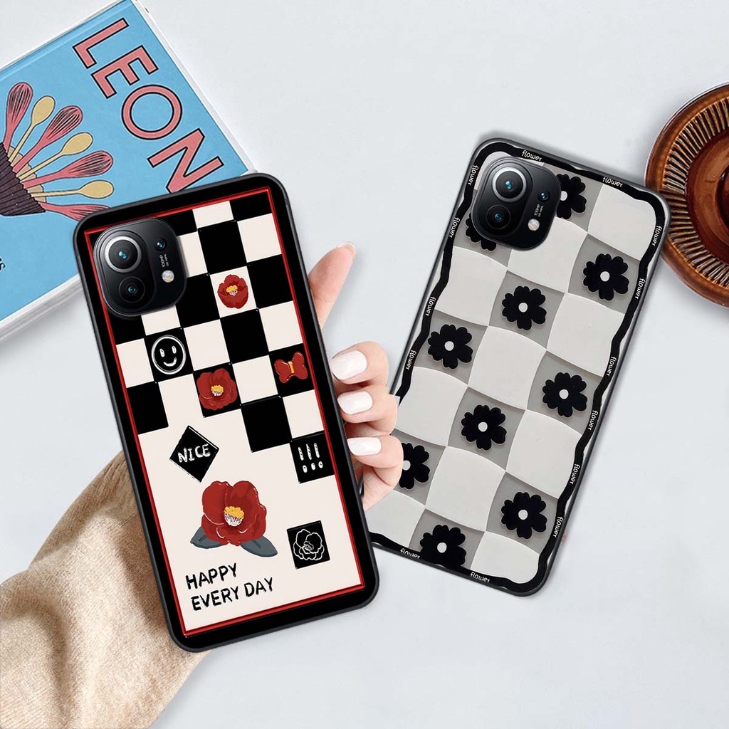 Ốp Xiaomi Mi 11 / Mi 11T / Mi 11 Lite in hình trái tim, caro kẹo ngọt đầy cá tính siêu đẹp siêu chất