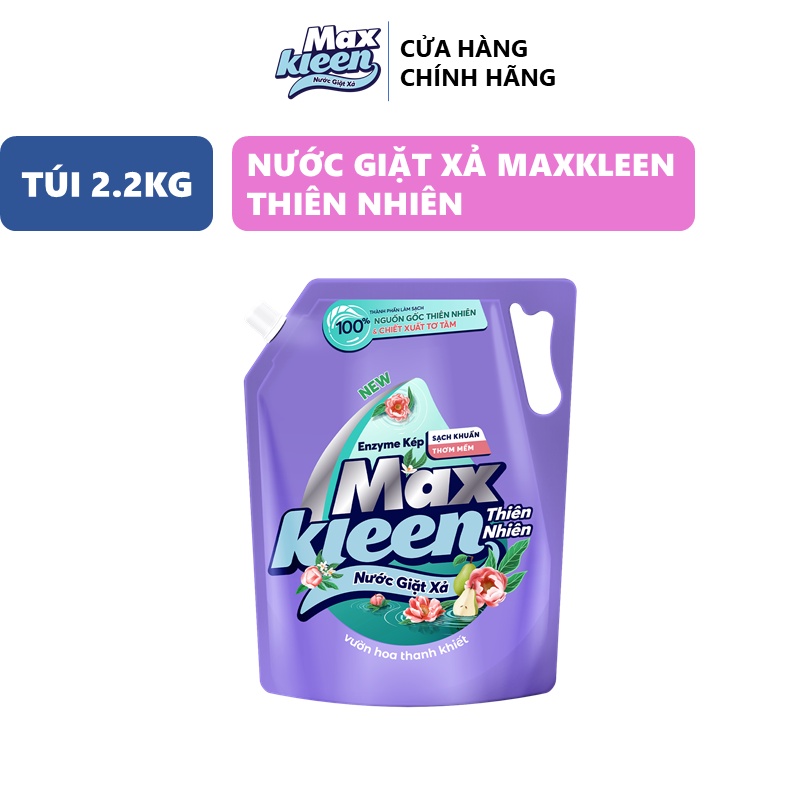 Nước Giặt Xả Maxkleen Thiên Nhiên 2.2kg